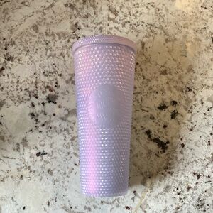 Starbucks lilac tumbler 24oz used see pics